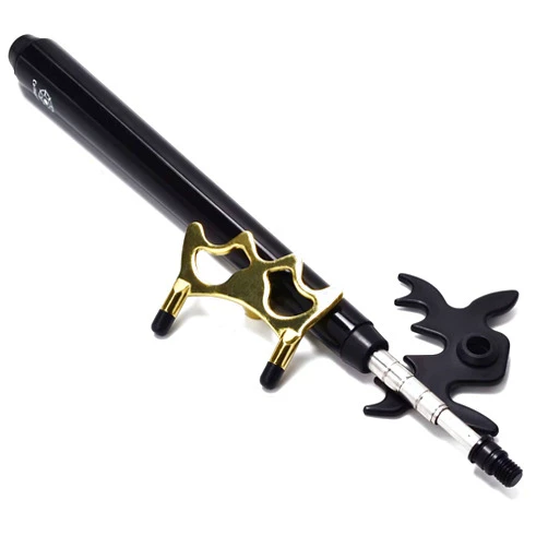 Collapsar Retractable Billiards Pool Cue Stick Bridge with Removable Metal Bridge Head,Billiards Pool Cue Accessory for Pool Table