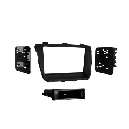 Metra 99-7355B Single and Double DIN Car Stereo Installation Dash Kit for 2014 and Up Kia Sorento (Black)