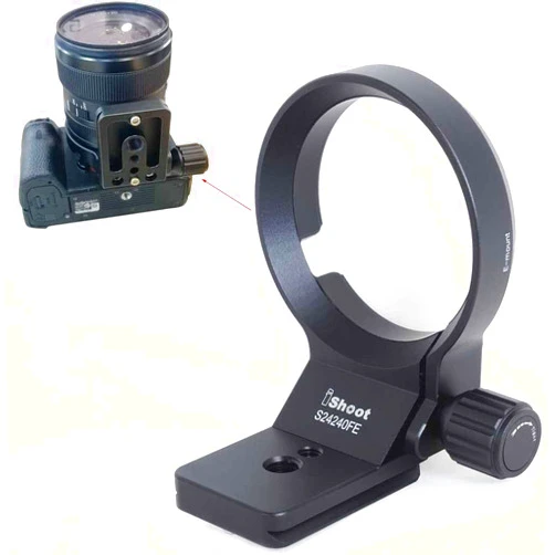 NicPet Lens Collar Tripod Mount Ring Compatible with Sony FE 24mm F1.4 GM, FE 24-70mm F4 ZA OSS (SEL2470Z), 24-70mm F2.8 GM (SEL2470GM), FE 24-105mm F4 G OSS (SEL24105G), FE 24-240mm F3.5-6.3 OSS (SEL24240)