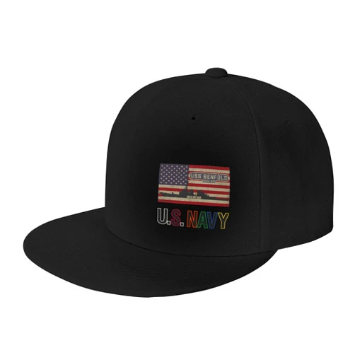 SAKSHU USS Benfold Ddg-65 Unisex Baseball Cap Sandwich Caps Jeans Caps Adjustable Baseball Cap