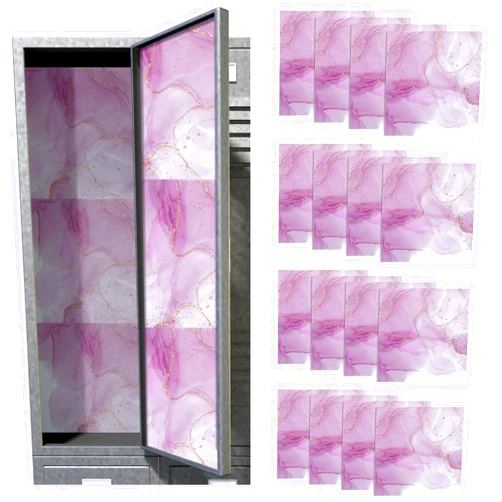 HEYTIMI 16Pcs School Locker Magnetic Wallpaper 12