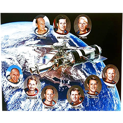 The McMahan Photo Archive NASA Skylab II III and IV Prime Crews 8x10 Photograph Photo Print