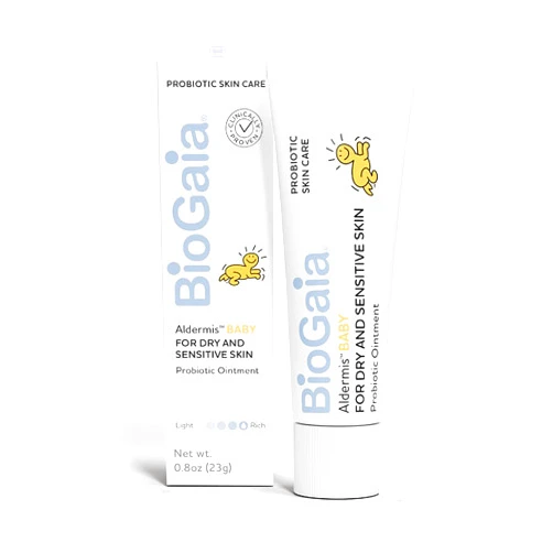 BioGaia Baby Probiotic Ointment | Soothes & Hydrates Dry, Irritated & Sensitive Skin | Use It From Head to Toe | Formulated With Plant-Based Oils & Probiotics | Steroid Free & Microbiome-Friendly