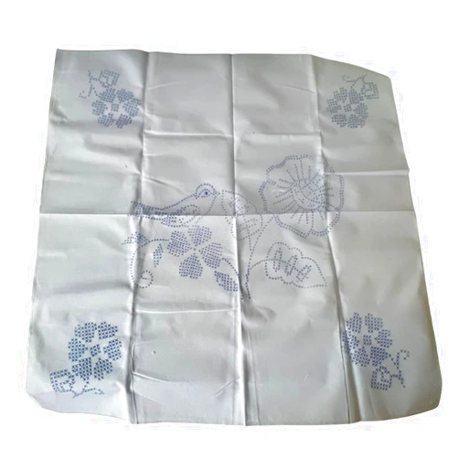 Generic Mexican Embroidery Napkins, Set of 3, 90cm x 90cm (35 in x 35 in), Gabardine Fabric, Assorted Designs, DIY Embroidery (Cross Stitch 90 in)