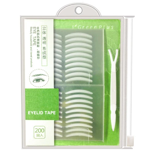 ZMBeautk 400Pcs Natural Invisible Single Side Eyelid Tape Stickers Medical-use Fiber Eyelid Lift Strip, Instant Eye Lift Without Surgery, Perfect for Uneven Mono-Eyelids, Slim