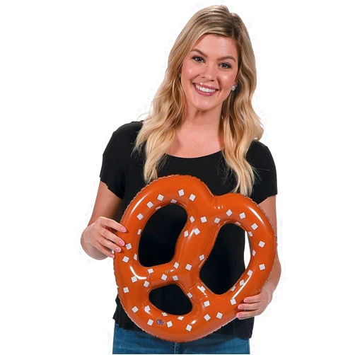 HAPPY DEALS ~ Oktoberfest Decoration Pretzel Inflate | 15 Inch | 1 PC