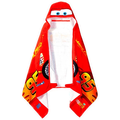 Jay Franco Disney/Pixar Cars ‘Tune Up’ Hooded Cape Towel, 22” x 51”