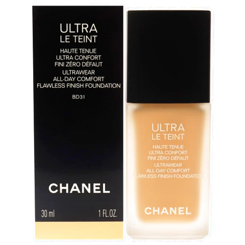 CHANEL Ultra Le Teint Ultrawear Flawless Foundation - BD31 Medium Golden for Women - 1 oz Foundation