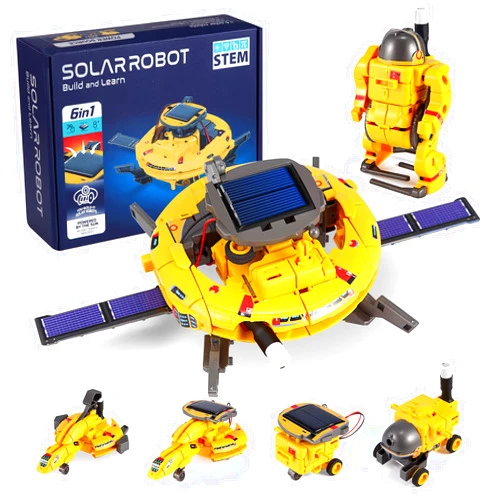 COBFDHA STEM Projects for Kids Ages 8-12, Science Kits, Solar Space Toys Gifts for 8-14 Year Old Teen Boys Girls, 120Pcs Building Experiments Robots for Teenage Ages 9 10 11 12.