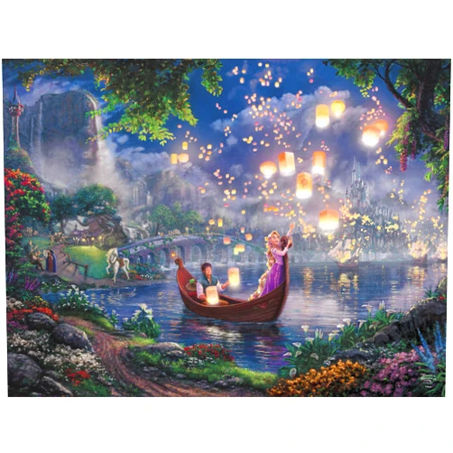 Ceaco - Thomas Kinkade - Disney - Tangled - 500 Piece Jigsaw Puzzle