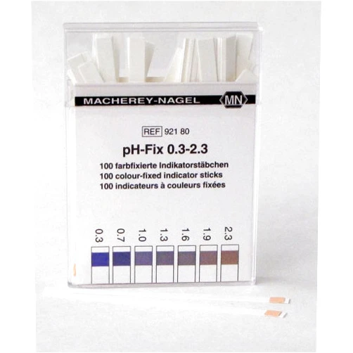 Macherey-Nagel, 92180, pH-Fix 0.3-2.3, Box of 100 Strips