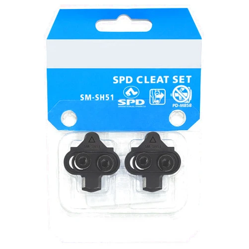 NAACOO Bike Cleats Compatible with Shimano SPD SH51 SH56 Cleats - Peloton Indoor Cycling Clips & Mountain MTB Bike Bicycle Cleat Clips Set