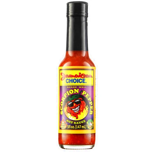 Jamaican Choice Scorpion Pepper Hot Sauce | 5 Oz