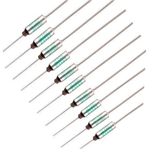 BOJACK SF129E SEFUSE 10A 250V Thermal Fuses 133 Degrees Celsius Thermal Cutoffs (Pack of 10)