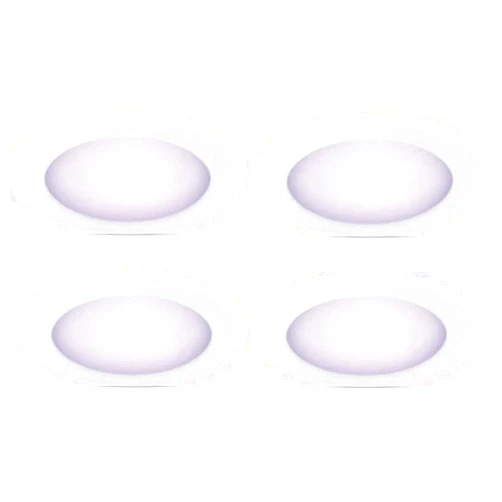 PHILIPS Color and Tunable White 5/6 in. LED 65W Equivalent Dimmable Smart Wi-Fi Wiz Connected Recessed Downlight Kit (4-Pack)