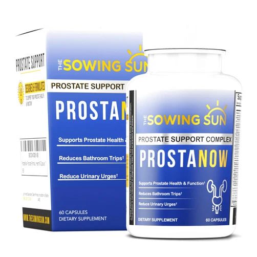 The sowing sun ProstaNow Prostate Formula, Saw Palmetto for Men, Reduce Frequent Urination, Supports Bladder & Urinary Health, Reduce Waking Up At Night To Urinate, Urinary Tract Health - 60 Capsules (1)