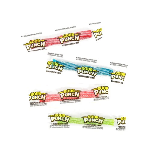 Generic Sour 4 inch Twists (1 POUND BAG), Different candy flavors -Blue Raspberry, Cherry, Strawberry, and Apple | Ideal for Easter baskets, Treats for Movie nights, Game nights, Egg hunts, and other occasions