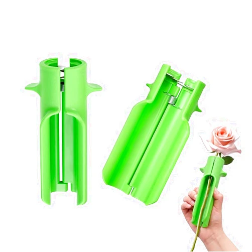 YSSY spread 2Pcs Rose Thorn Stripper Tool, Flower Stem Cutter for Thorn Remover and Leafs Remover, Roses Leaf Stripper Tool for Home Flower Shop Gardening Floral Arrangements