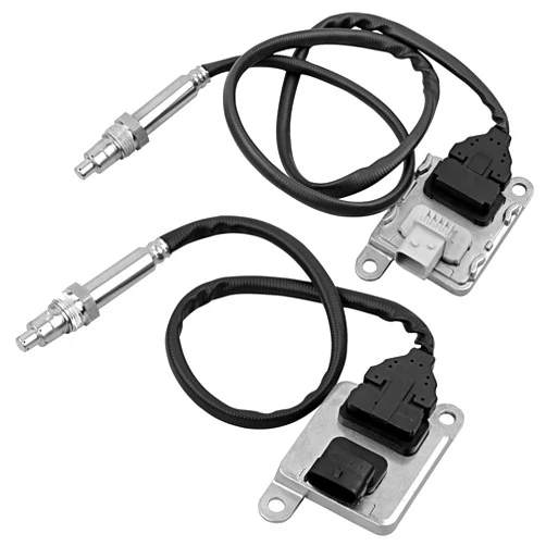 HQPASFY Upstream & Downstream 68085740AA 68210084AA NOx Sensor 5WK96730 5WK96742B Nitrogen Oxygen Sensor Compatible with 2013-2018 Dodge Ram 2500 3500 4500 5500 6.7L L6 Cummins Diesel