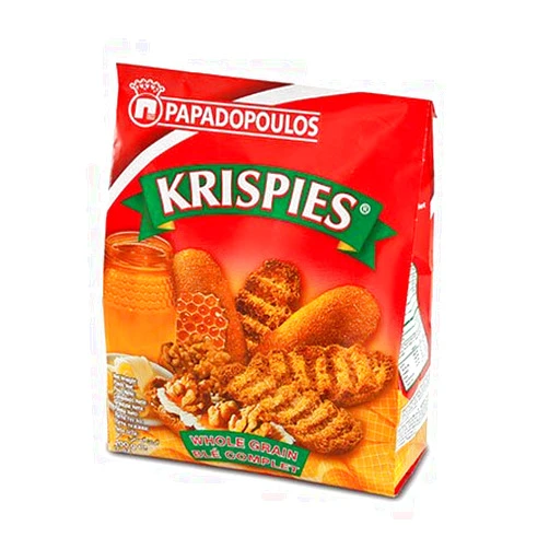 Loumidis Foods Inc Papadopoulos Krispies Whole Grain - 200g