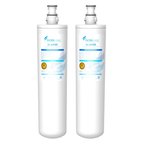 Filterlogic 3US-PF01 Under Sink Water Filter, NSF/ANSI 42 Certified Replacement for Advanced 3US-PF01, 3US-MAX-F01H, 3US-PF01H, Delta RP78702, Manitowoc K-00337, K-00338 (Pack of 2)