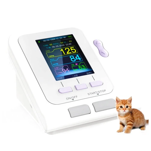 CONTEC Veterinary/Animal use Automatic Blood Pressure Monitor for cat/Dog,One-Year Warranty (1 Cuff)