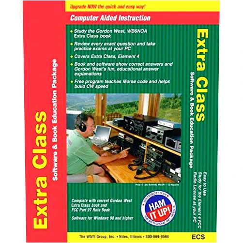 By Gordon West (Author), WB6NOA (Author), Eric P. Nichols (Author), KL7AJ (Author), Pete Trotter (Editor), KB9SMG (Editor) & 1 more 2020-2024 Extra Class book + software package