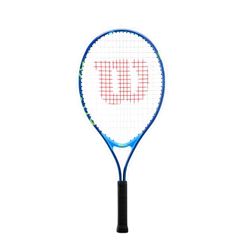 Wilson US Open Jr Tennis Racket, for Kids, Aluminium, Blue/Green, 21