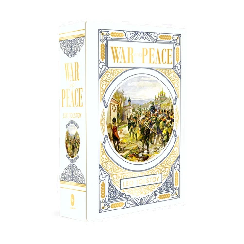 Leo Tolstoy War and Peace (Deluxe Hardbound Edition)