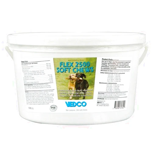 FIAHNG Flex 2500 Soft Chews - 240 ct - Joint Health for Dogs