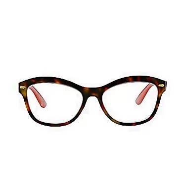 peepers by peeperspecs womens Monterey Bay Blue Light Blocking Reading Glasses, Tortoise/Coral, 52.9 US