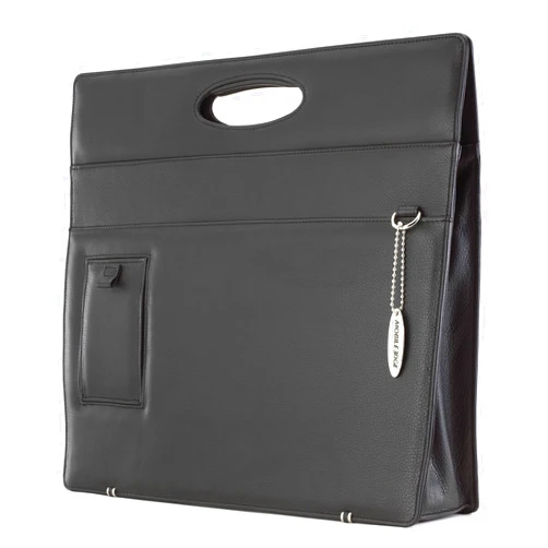 Mobile Edge METBL1 Black Leather Ladies Notebook