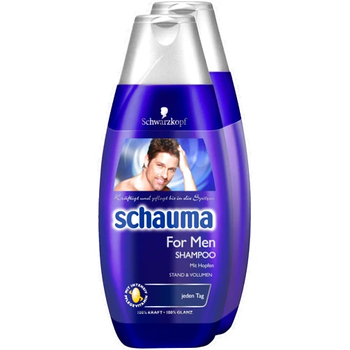 Schauma For Men Shampoo (2 x 400 ml) by Schauma
