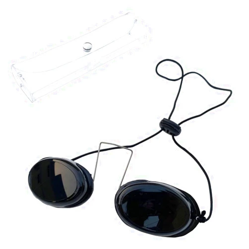 BuWiz Beauty Patient Protective Goggle for IPL,Laser,LED,UV Lamp Treatment,without Blocking Light,Transparent