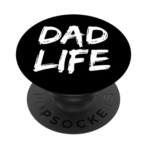 Funny Father's Day Cool Dad Design Studio Fun Father's Day Gift for Men Retro Quote Vintage Dad Life PopSockets Swappable PopGrip