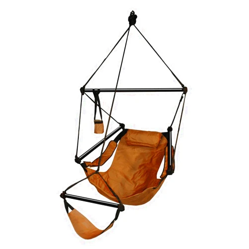 Hammaka Hanging Hammock Air Chair, Aluminum Dowels, Tan