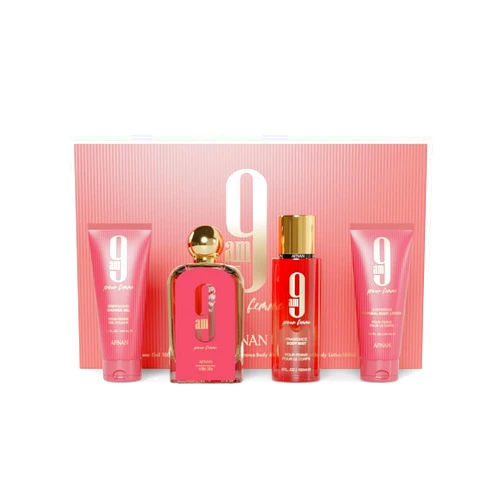 Afnan 9 AM Pour Femme Luxury Gift Set