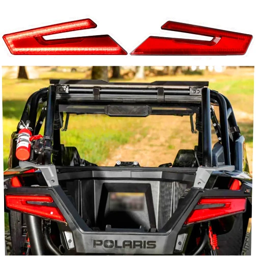 Atubeix RZR PRO LED Tail Lights, Rear Brake Taillights Assembly for Polaris RZR PRO XP/XP4 2020 2021 2022 2023, RZR PRO R/RZR TURBO R 2022 2023 Accessories (2PCS)