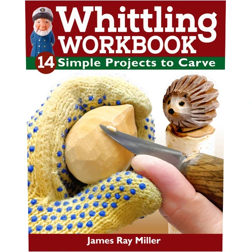 By James Ray Miller (Author) Whittling Workbook: 14 Simple Projects to Carve (Fox Chapel Publishing) Beginner's Guide to Creating Easy Flat-Plane Woodcarvings of Animals, People, Aliens, Wands, and More, with a Modern Twist