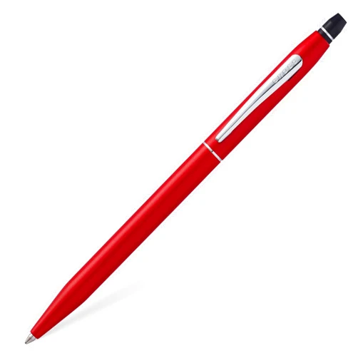 Cross Click Refillable Ballpoint Pen, Medium Ballpen, Includes Bonus Refill, Premium Gift Box - Crimson Lacquer