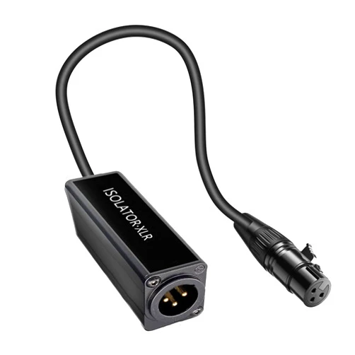 MACIMO Audio Cable Isolator XLR Eliminates Noise Ground Loop Audio Isolator Eliminates Noise