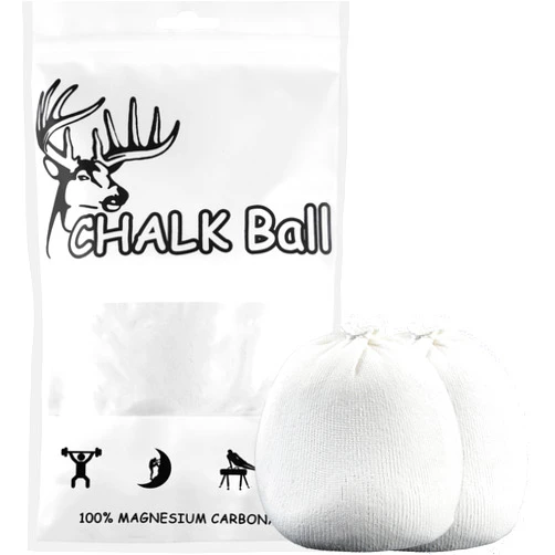 WZCZZHA 2 Bags Gymnastics Chalk Ball for Climbing - (6oz) Gym Chalk Used for Lifting Weightlifting Workout and Rock Climbing, Weight Powder Hands Chalk