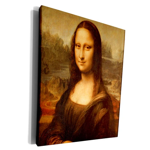 3dRose Mona Lisa by Leonardo da Vinci 1501-13 - Museum Grade Canvas Wrap (cw_126653_1)