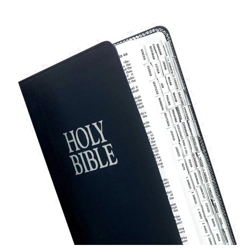 Tabbies Mini Silver-Edged Bible Indexing Tabs, Old & New Testament, 80 Tabs Including 64 Books & 16
