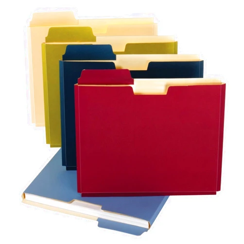 Pendaflex Globe-Weis/Pendaflex File Folder Pockets, 150 Sheet Capacity, Letter Size, Double Top, 1/3 Cut Tabs, Assorted Colors, 10 Pack (FP153L10 ASST)