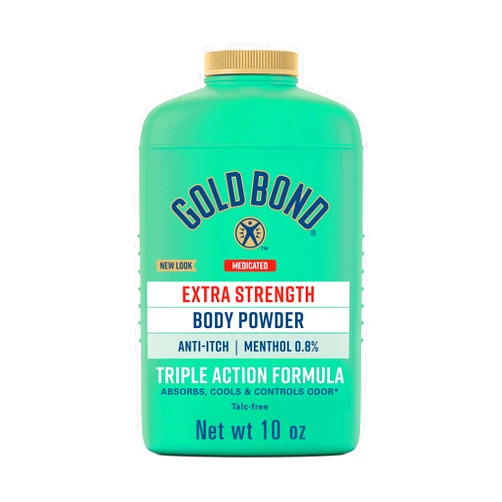 Gold Bond Xstr Pwd Size 10z Gold Bond Extra Strength Medicated Body Powder Triple Action Relief