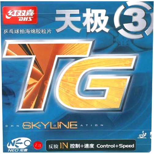 DHS Skyline TG3 NEO Offensive Chinese Table Tennis Rubber Topsheet