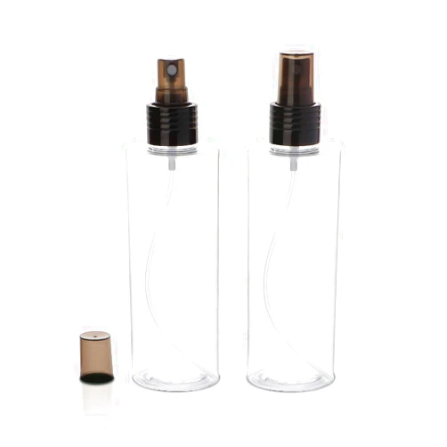 Yebeauty Empty Spray Bottles for Essential Oils, 8oz Refillable Clear Plastic Misting Spray Bottles Atomizer Fine Mister Spray Bottle for Beauty Products, Cleaning, Pack of 2