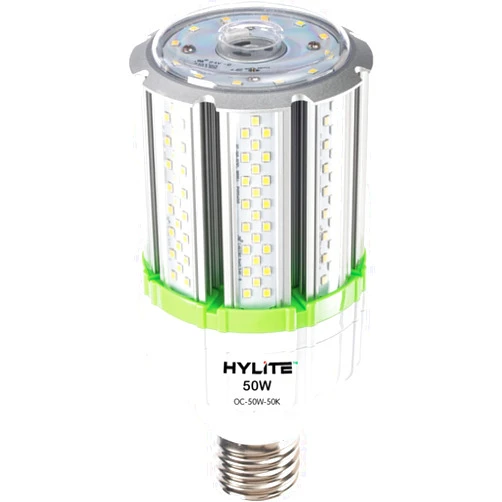 HyLite LED Lighting 50W High Performance LED Omni-Cob Lamp, 360º, (~250W HID), 50K, 6700 lm, 100~277V for Commercial Lighting Warehouse High Bay Light Fixture Garage, White (HL-OC-50W-EX39-50K)