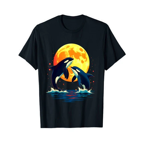 Ocean Orca Orca Sea Ocean Wave T-Shirt